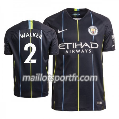 Maillot de Foot Manchester City Walker 2 Extérieur 2018/19